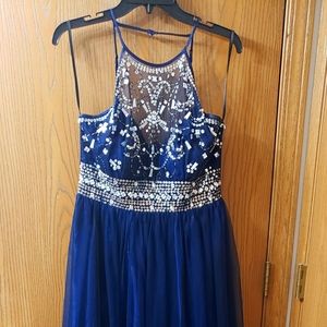 Navy Prom Dress